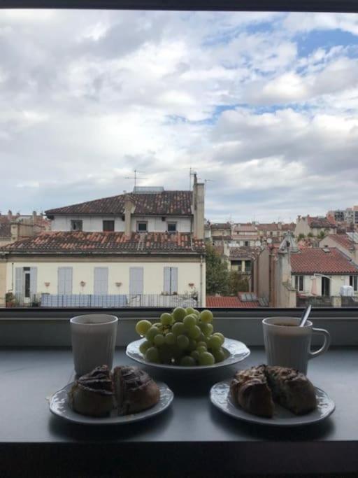 Grand Studio Avec Vue Sur Notre Dame De La Garde Marseille Eksteriør bilde