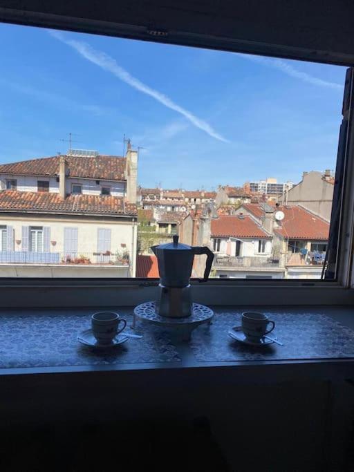 Grand Studio Avec Vue Sur Notre Dame De La Garde Marseille Eksteriør bilde