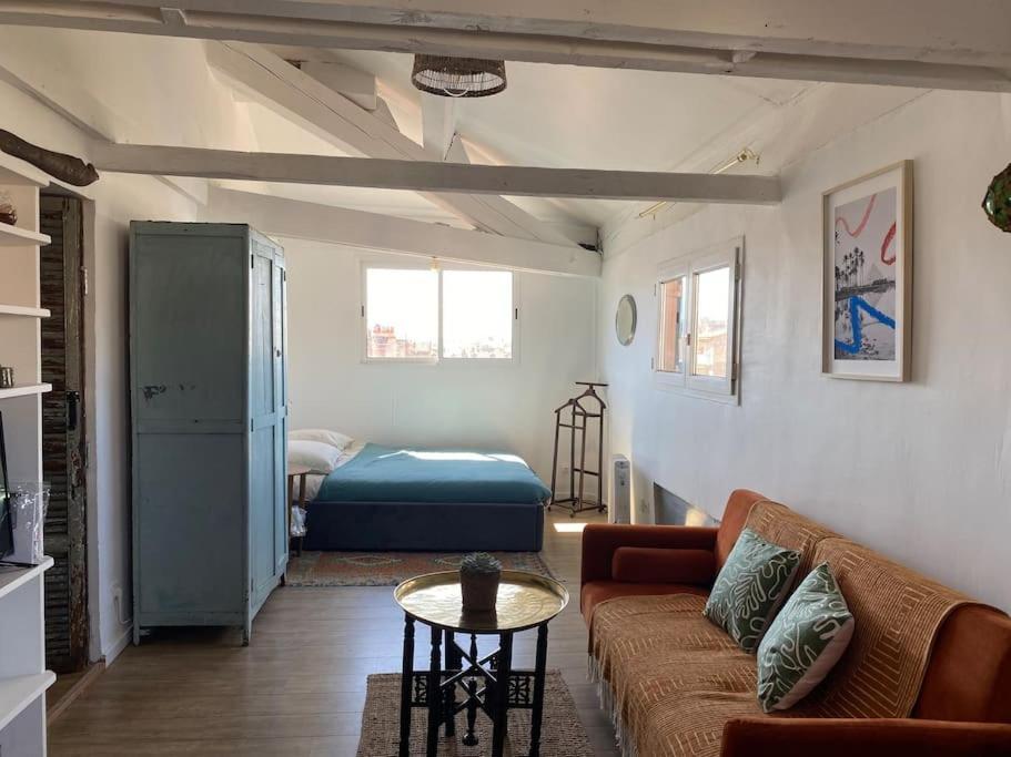Grand Studio Avec Vue Sur Notre Dame De La Garde Marseille Eksteriør bilde
