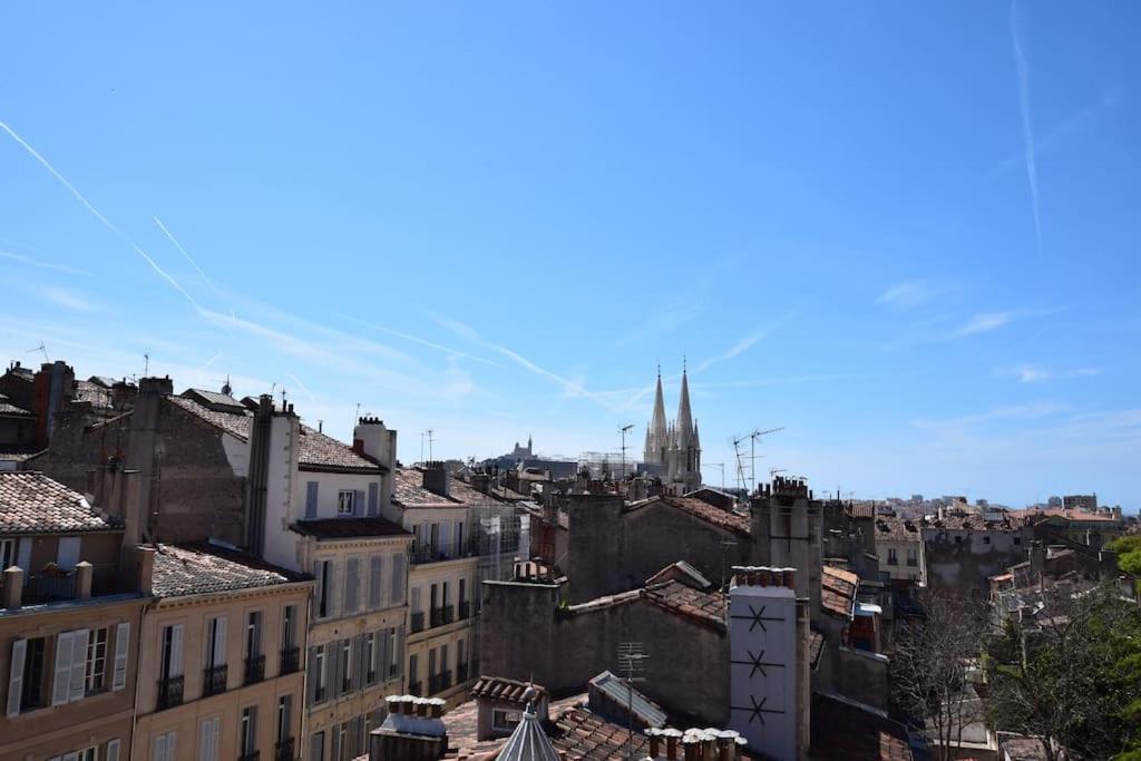 Grand Studio Avec Vue Sur Notre Dame De La Garde Marseille Eksteriør bilde